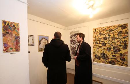 Otvoritev Razstave in pustni podcast 30 Foto Ljubo Vukelič